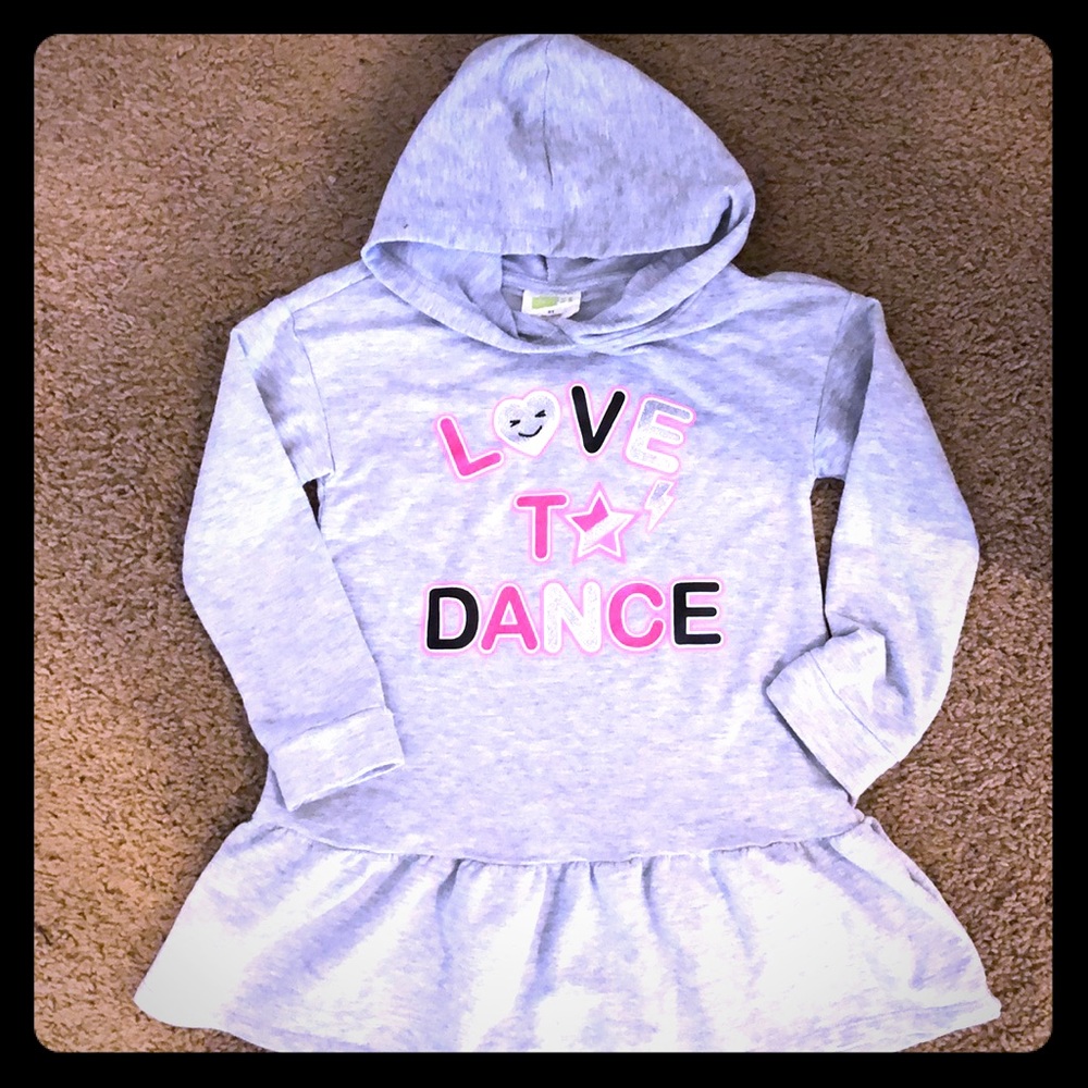 Crazy 8 Sweater Dress with Hoodie!
